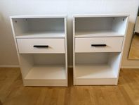 2-pack NYA nattduksbord, omonterade