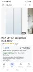 Badrums skåp helt i spegelglas