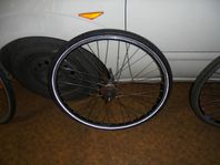 cykel hjul med fälg slag däck 28 tom 0 växlad