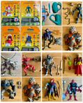 12 TMNT Action figurer fr 1989-2006 för stora/små samlare