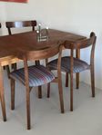 4 st stol stolar i teak retro vintage 1960 tal  dansk design