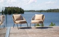 4 st Loungefåtöljer 