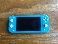 Ljusblå Nintendo Switch Lite