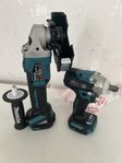 makita DTW 300Nm och vinkelslip nyaa