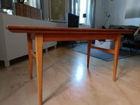 Uppfällbart soffbord teak 