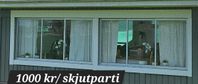  Fönsterpartier och dörrpartier uterum
