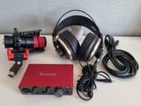 STUDIOPAKET Focusrite Scarlett Solo 3rd gen