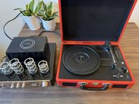 Rörförstärkare + BT Vinylspelare / Tube Amp + Record Play