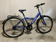 Logan, juniorcykel, blå 2-växlad