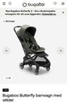 Bugaboo Butterfly resevagn grön OÖPPNAD