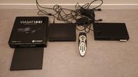 Digitalboxar med tillbehör 