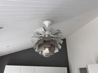 Taklampa PH Artichoke, kotte, kogle 72cm stål original.
