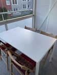 Ikea Melltorp matbord vitt