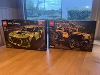 Technic Lego Jeep Wragler - Ford Mustang GT 500