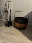 Vedkorgset från märket ”Eldvarm”