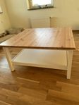 hemnes soffbord i vitbets/ljusbrun furu