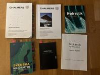 kurslitteratur -Högskoleingenjör byggteknik 