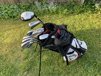Golfset inkl bag höger. 