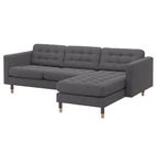 3-sits soffa med schäslong från Ikea