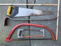 Verktyg kofot fogsvans bågsåg bågfil såg metallsåg 