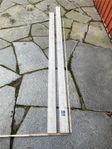 2 st Rätskiva riktbräda av kraftig aluminium