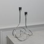 Ljusstake Black+Blum krom