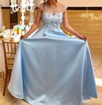 Dress klänning ljusblå 