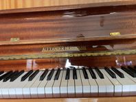 Piano Alexander Herrmann. Bortskänkes