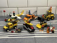 Lego City 60240, 60072, 4200, 7638, 7630, och 3178