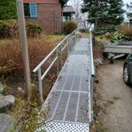 Rullstols ramp