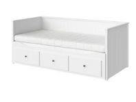 IKEA HEMNES Dagbädd med 3 lådor, 80 x 200 cm, vit