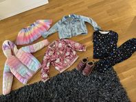 Klädpaket flicka, 110/116