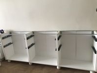 Metod bänkskåpstomme vit 80x37x80 cm