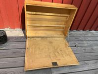 Retro vägghängt skrivbord (sekretär)