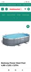 Bestway power steel pool