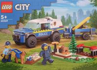 Lego city 60369 Polisens mobila hundträning
