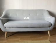 Soffa och skrivbord 