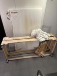 IKEA ESPEVÄR 180×200 cm sängbotten + ARNAVIK sänggavel