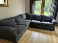 IKEA EKTORP 5-sitssoffa – Mörkgrå, rymlig & bekväm!