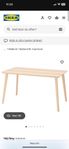 lisabo matbord askfaner 