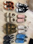 Barnskor olika storlekar från bla Nike, Kuling Zara