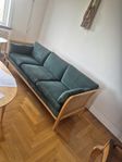 Två stycken Arne Norell soffor, 3 sits