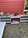 Hyllor för utomhusbruk