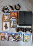 PlayStation 4 - 1TB + 2 kontroller + Spel