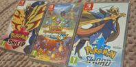 Pokémon Sword, Shield och Pokémon Mystery Team DX 
