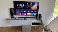 Samsung 65'' TV QLED 7 serie med soundbar och högtalarpaket