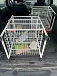 Trådbackar i ställning och till garderob