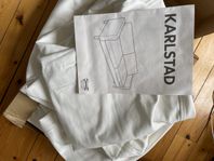 Vit klädsel- IKEA bäddsoffa
