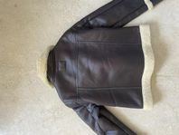 Dark brown superdry jacket