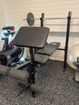 Komplett träningsbänk